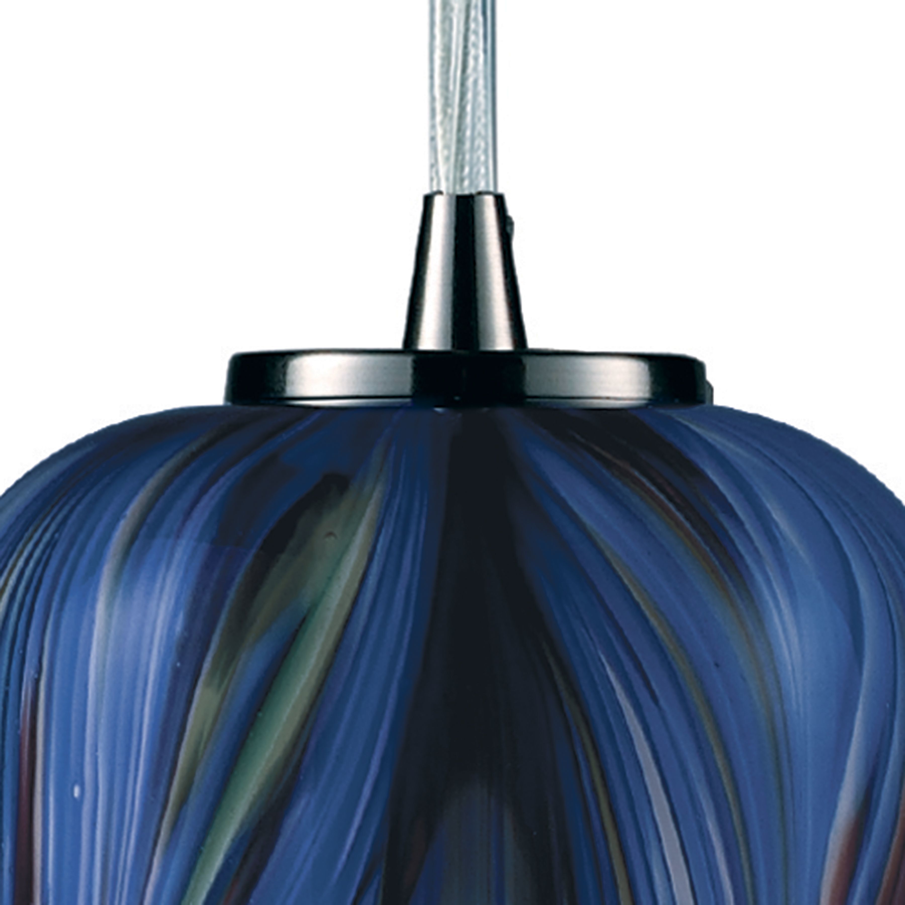 Molten 1 Light 5 inch Satin Nickel Pendant Ceiling Light