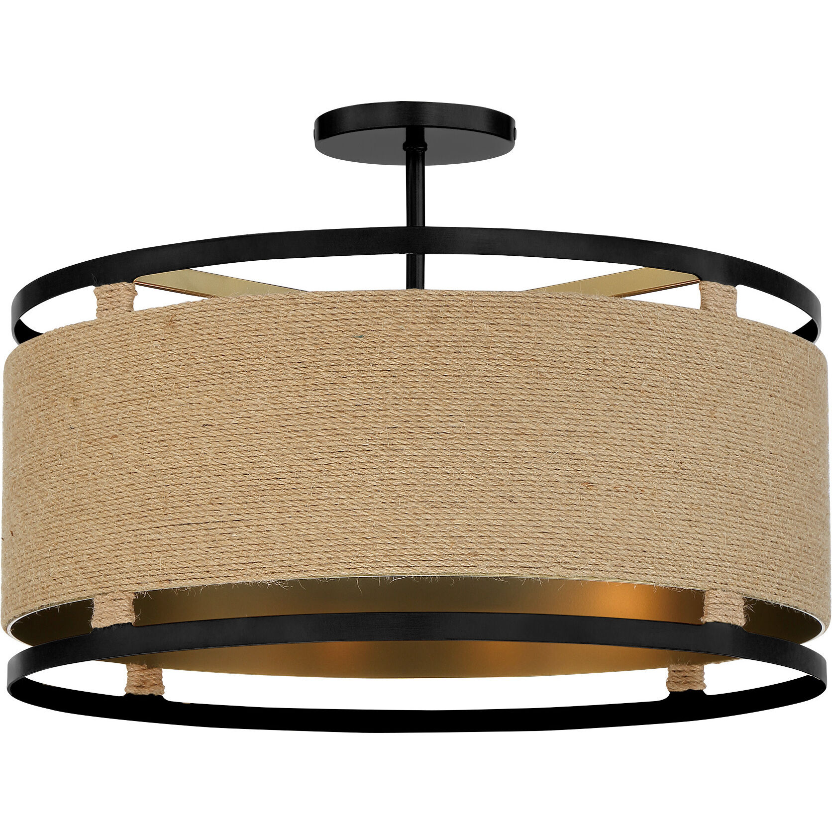 Windward Passage 4 Light 20.50 inch Semi-Flush Mount