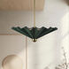 Furrow 25 inch Pine Green Pendant Ceiling Light