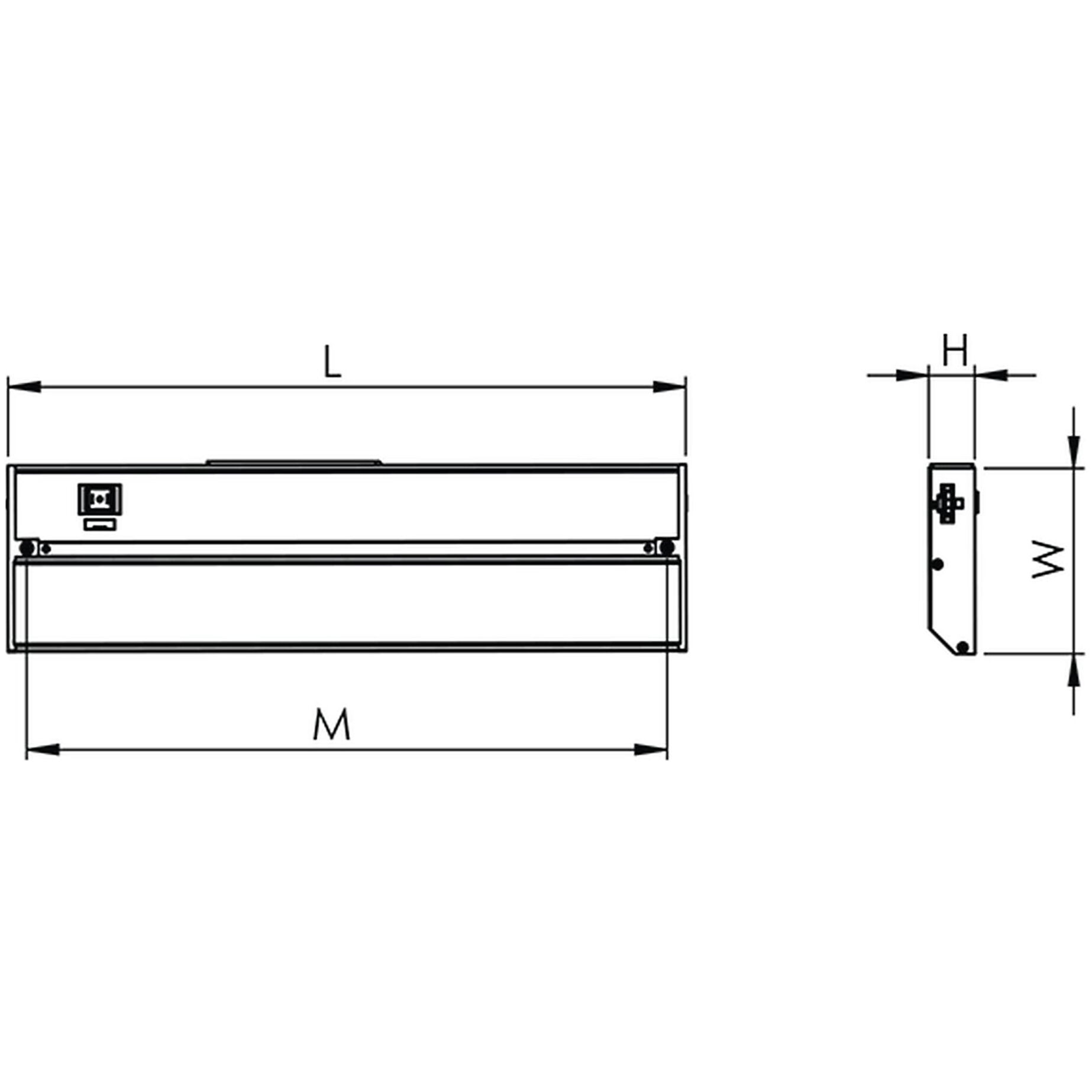 Noble Pro 120V LED 40 inch White Undercabinet Light