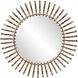 Casimir 40 X 40 inch Bronze Mirror