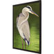 Animals Green and Blue and Rust and White Framed Art