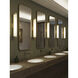 Burlington LED 4.65 inch Matte Gold Bathroom Wall Light