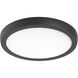 Blink Pro+ LED 12 inch Black Edge Lit Flush Mount Ceiling Light