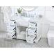 Franklin 48 X 22 X 34.75 inch White Bathroom Vanity Cabinet