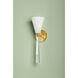 Amara 1 Light 5.25 inch Aged Brass Wall Sconce Wall Light