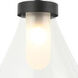 Seranna 1 Light 6.63 inch Matte Black Pendant Ceiling Light