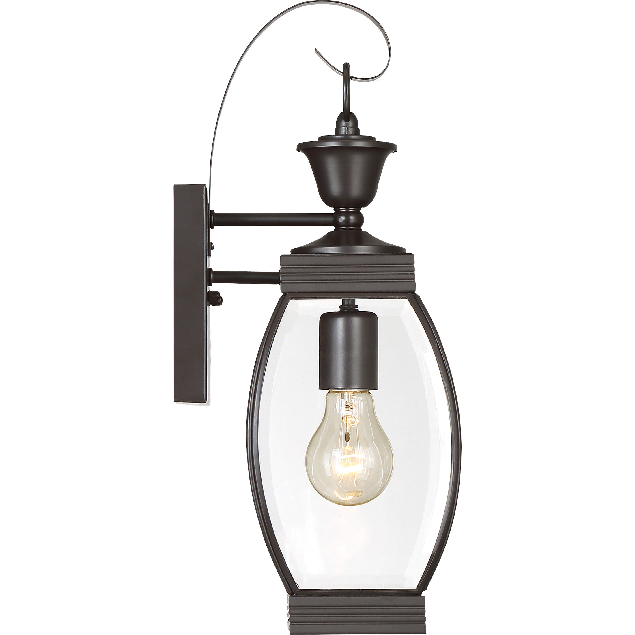 Oasis 1 Light 17 inch Medici Bronze Outdoor Wall Lantern