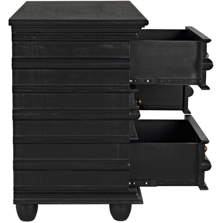 Ascona Hand Rubbed Black Chest