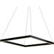 Atria 19.75 inch Black Pendant/Chandelier Ceiling Light