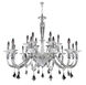 Chauvet 18 Light 43 inch Chrome Chandelier Ceiling Light