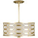 Allegretto 3 Light 24 inch Gold Pendant Ceiling Light