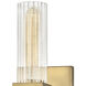 Xander 1 Light 5.5 inch Heritage Brass Vanity Light Wall Light
