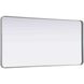 Remy 60 X 30 inch Silver Mirror