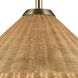Bekah 1 Light Champagne Bronze Pendant Ceiling Light, Convertible