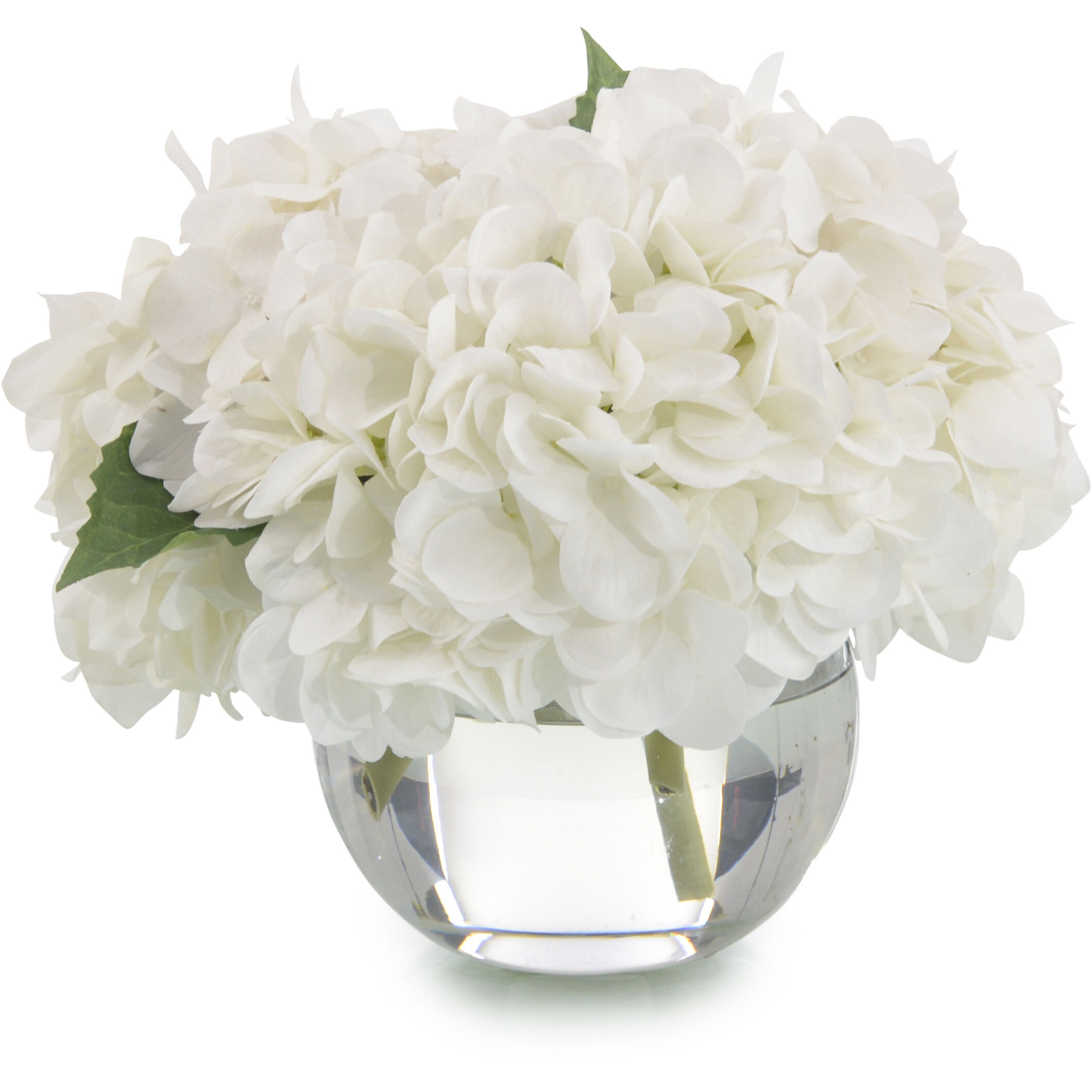 Leah White Decorative Flowers