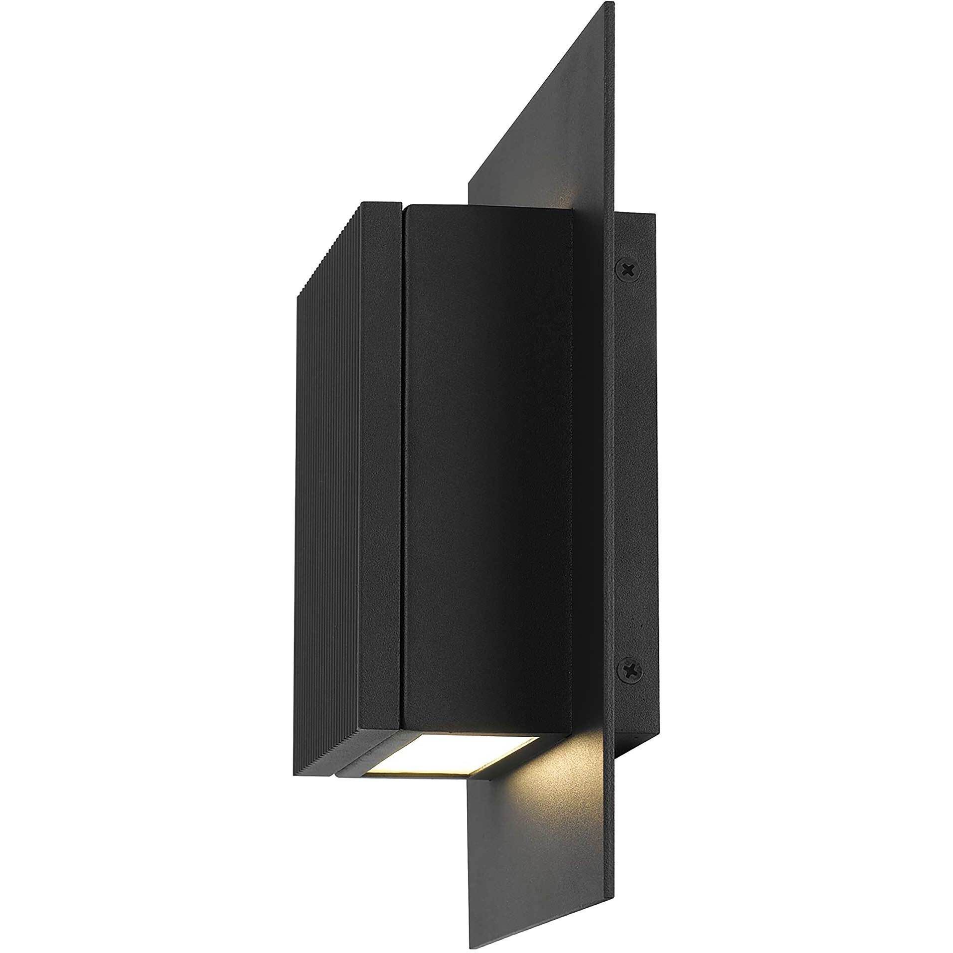 Miami LED 10.25 inch Sand Black Outdoor Wall Sconce