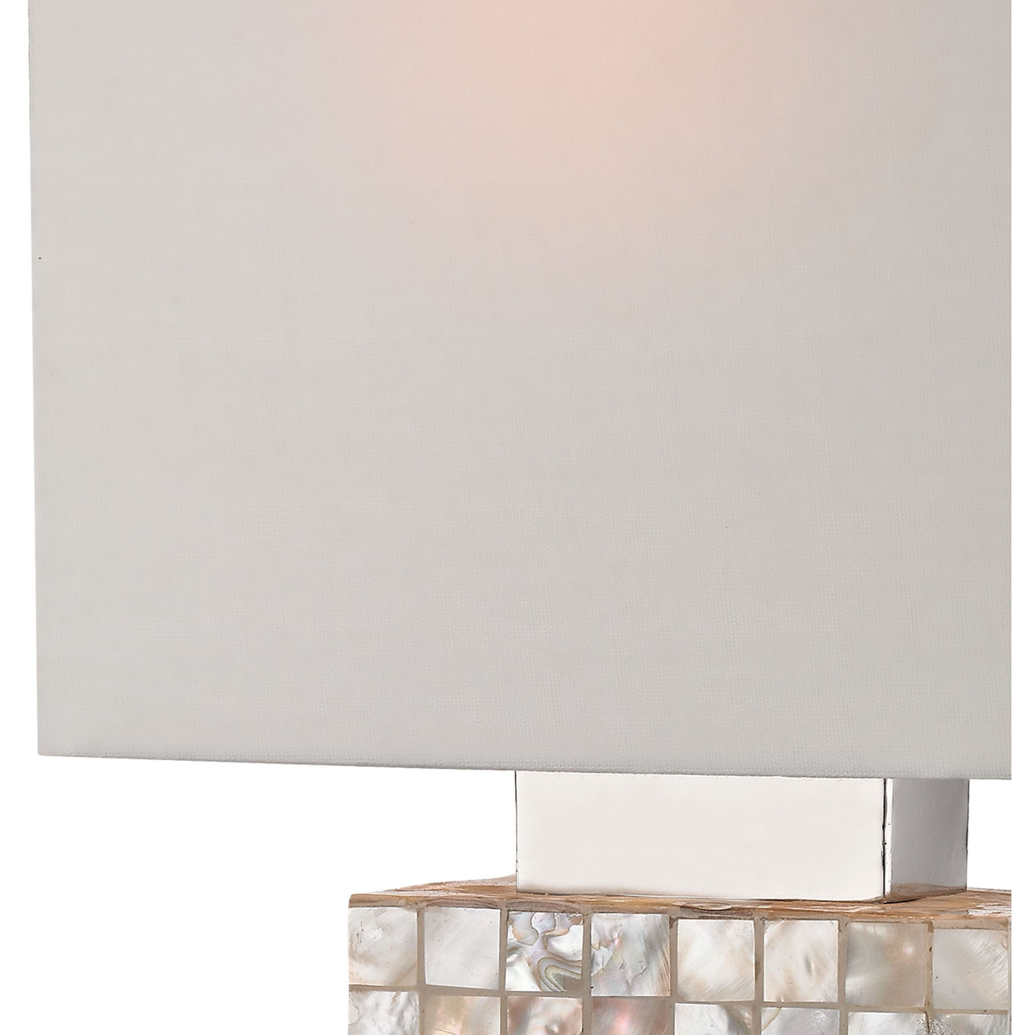 Sterling 17 inch 40 watt Chrome Table Lamp Portable Light