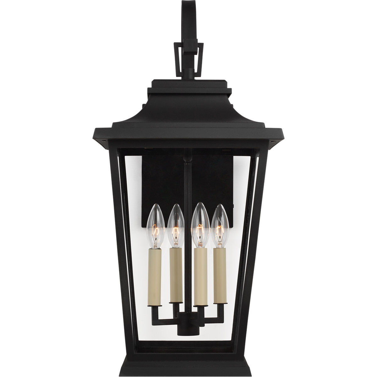 Sean Lavin Warren 4 Light 25.63 inch Textured Black Outdoor Wall Lantern