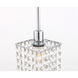 Taylor 1 Light 5 inch Chrome Pendant Ceiling Light