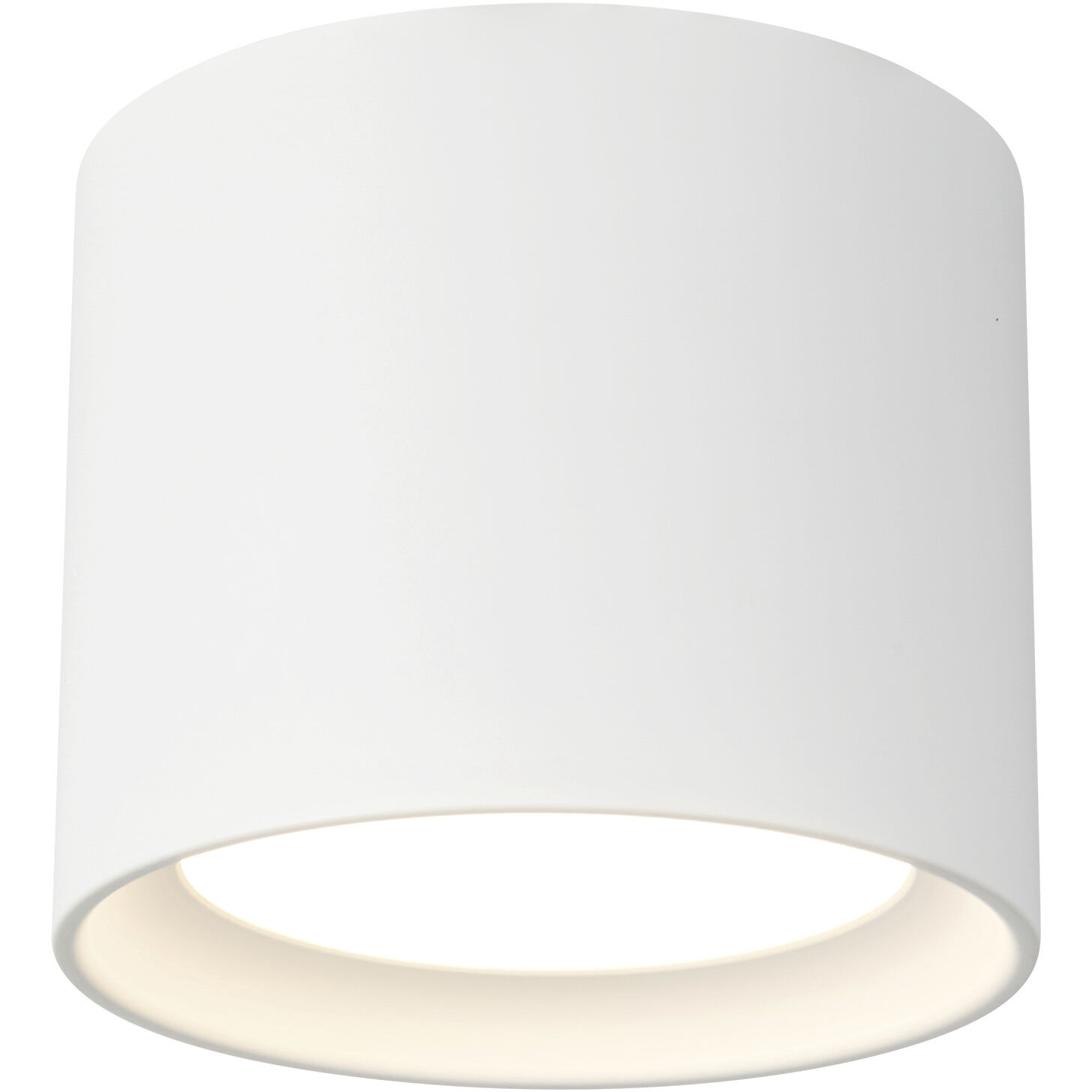 Uma 7.25 inch White Semi-Flush Mount Ceiling Light