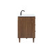Baldwin 48 X 22 X 34 inch Walnut Brown Vanity Sink Set