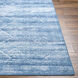 Hera 84 X 63 inch Light Blue Rug, Rectangle