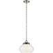 Nella 1 Light Polished Nickel Pendant Ceiling Light