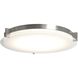 Matrix LED 18 inch Brushed Nickel Flush Mount Ceiling Light