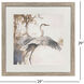 Feathers on Water I Blue and Gray and Beige Framed Art, Propac
