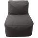 Seascape Charcoal Outdoor Pouf Chair