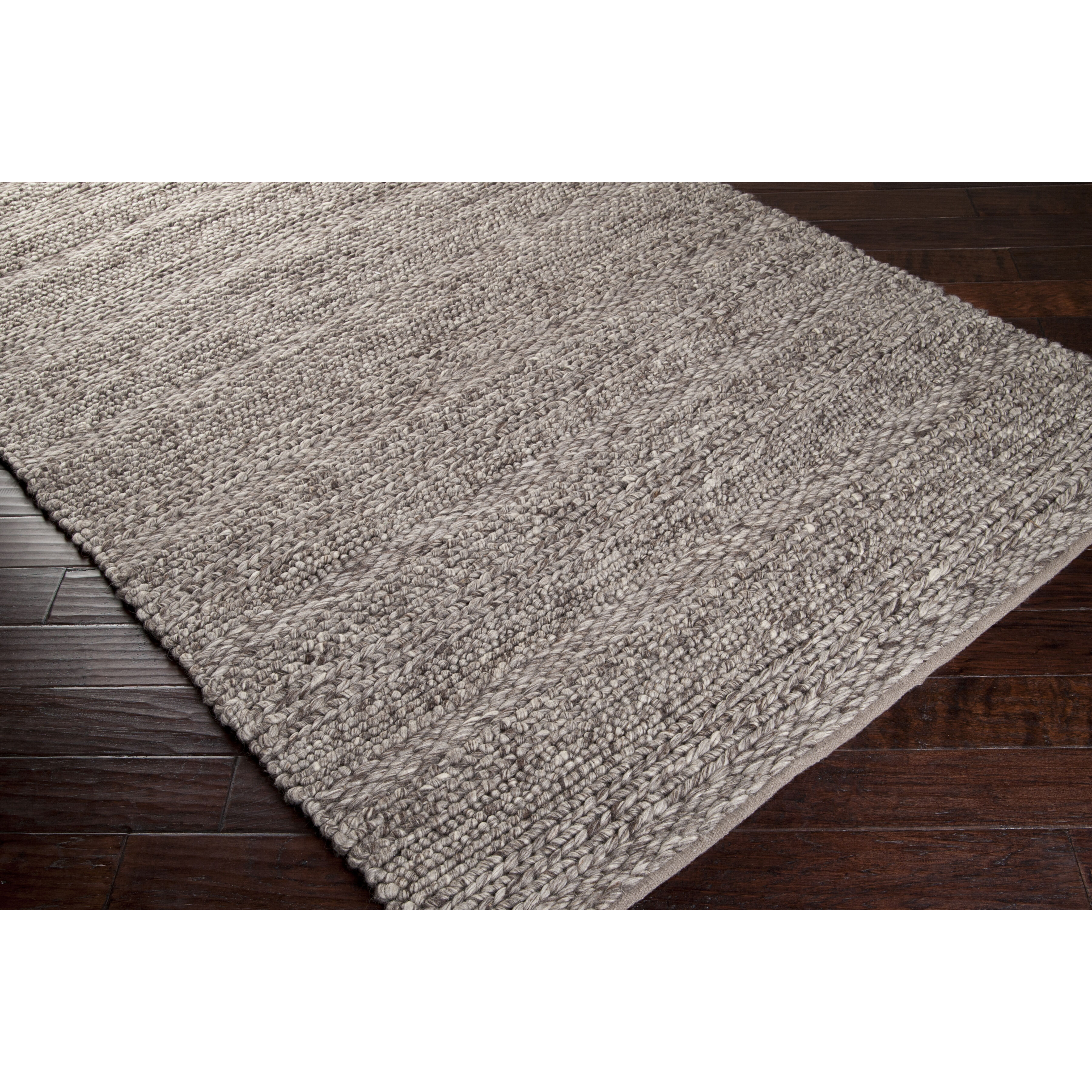 Tahoe 96 X 96 inch Charcoal Rug in 8 Ft Square, Square