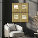 Neutral Galaxy White and Green and Neutral Wall Sculpture, The Studio