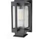 Harlan 1 Light 14 inch Black Outdoor Wall Sconce