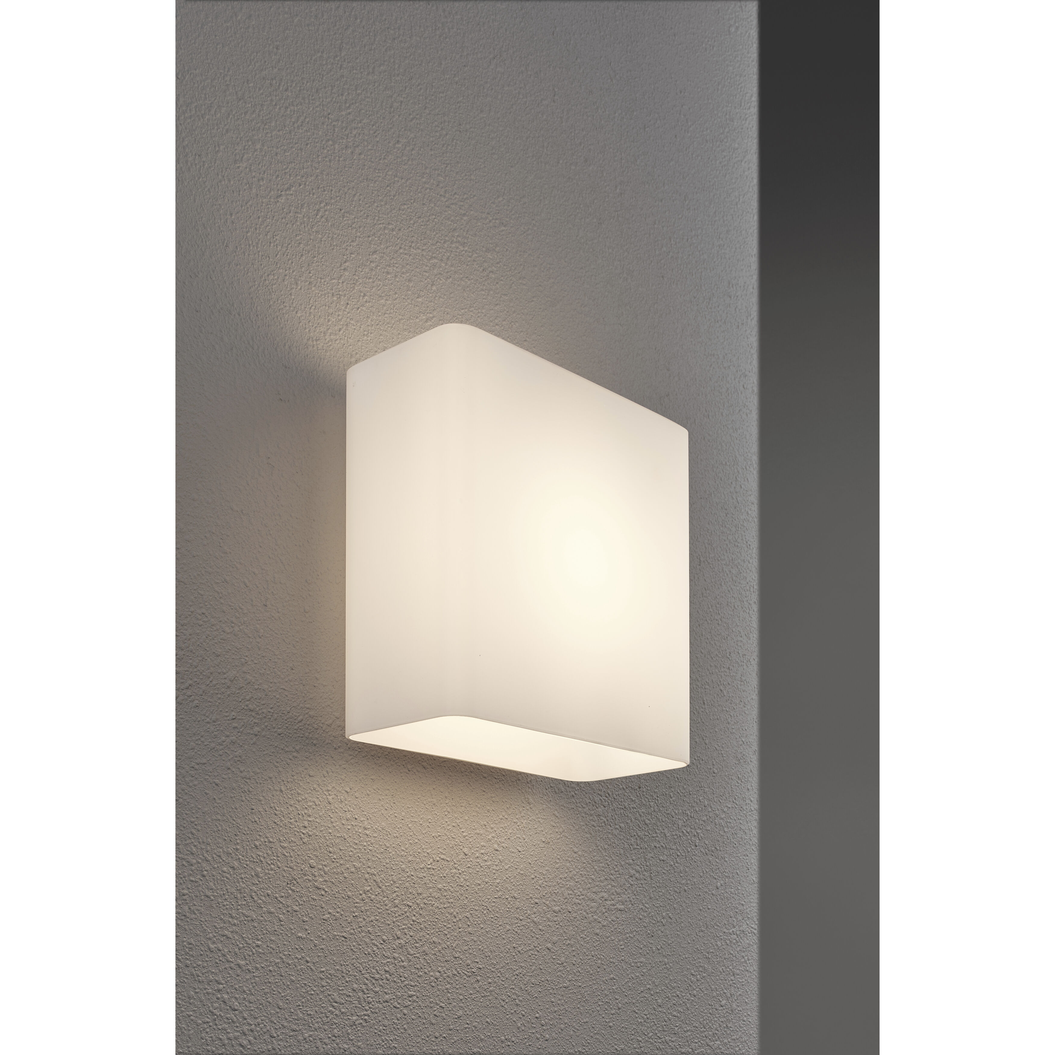 Glaz 1 Light 7.1 inch White ADA LED Wall Sconce Wall Light