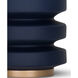 Nolan 26.5 inch 150.00 watt Navy Blue Matte Table Lamp Portable Light