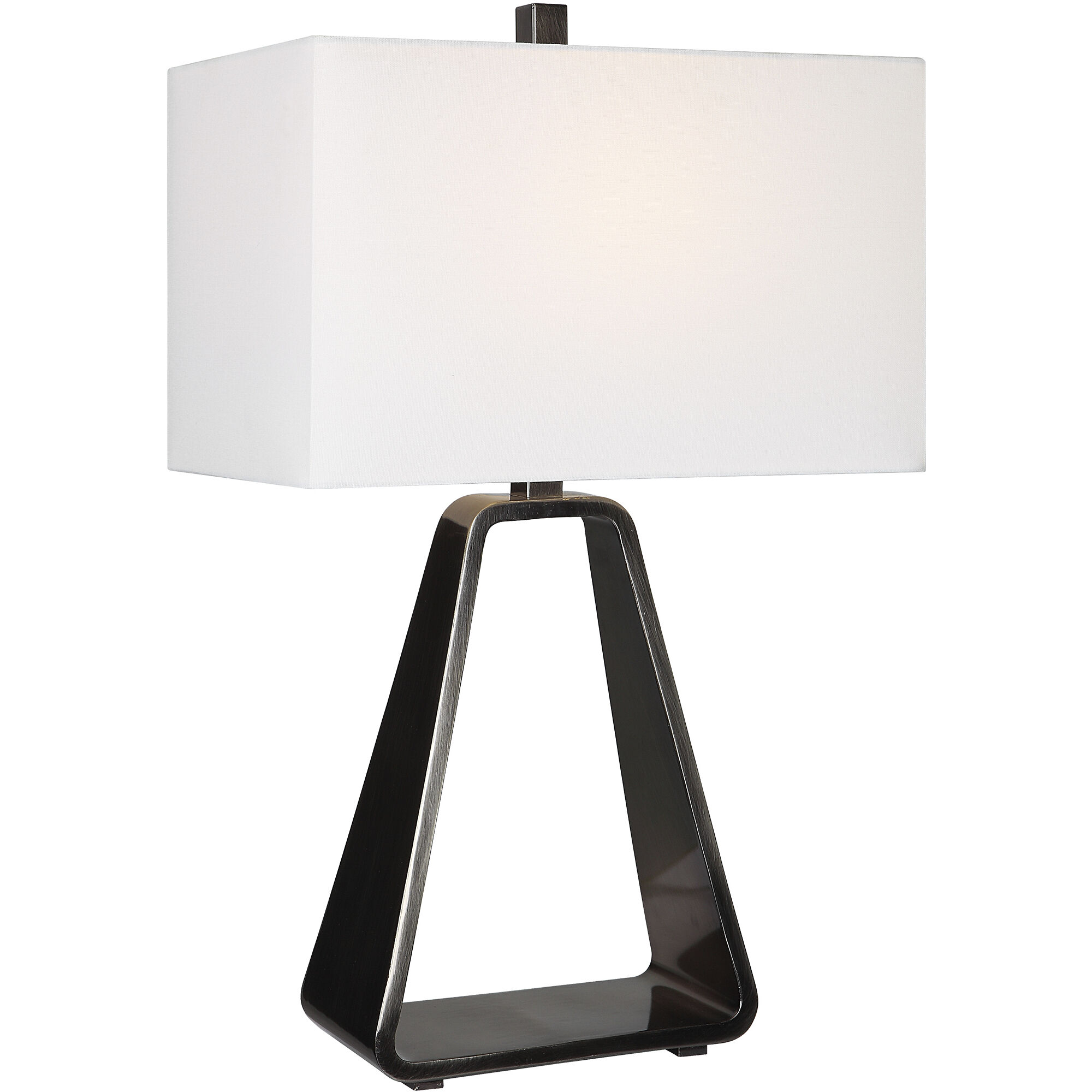 Halo 26 inch 150.00 watt Antique Nickel Table Lamp Portable Light