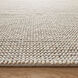 Latur 114 X 79 inch Light Grey Rug in 6 x 9
