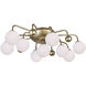 Element LED 16 inch Sun Gold Flush Mount Ceiling Light