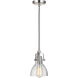 Gallery State House 1 Light 6 inch Polished Nickel Mini Pendant Ceiling Light