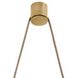 Noble 6 Light 82 inch Antique Brass Multi-Drop Chandelier Ceiling Light