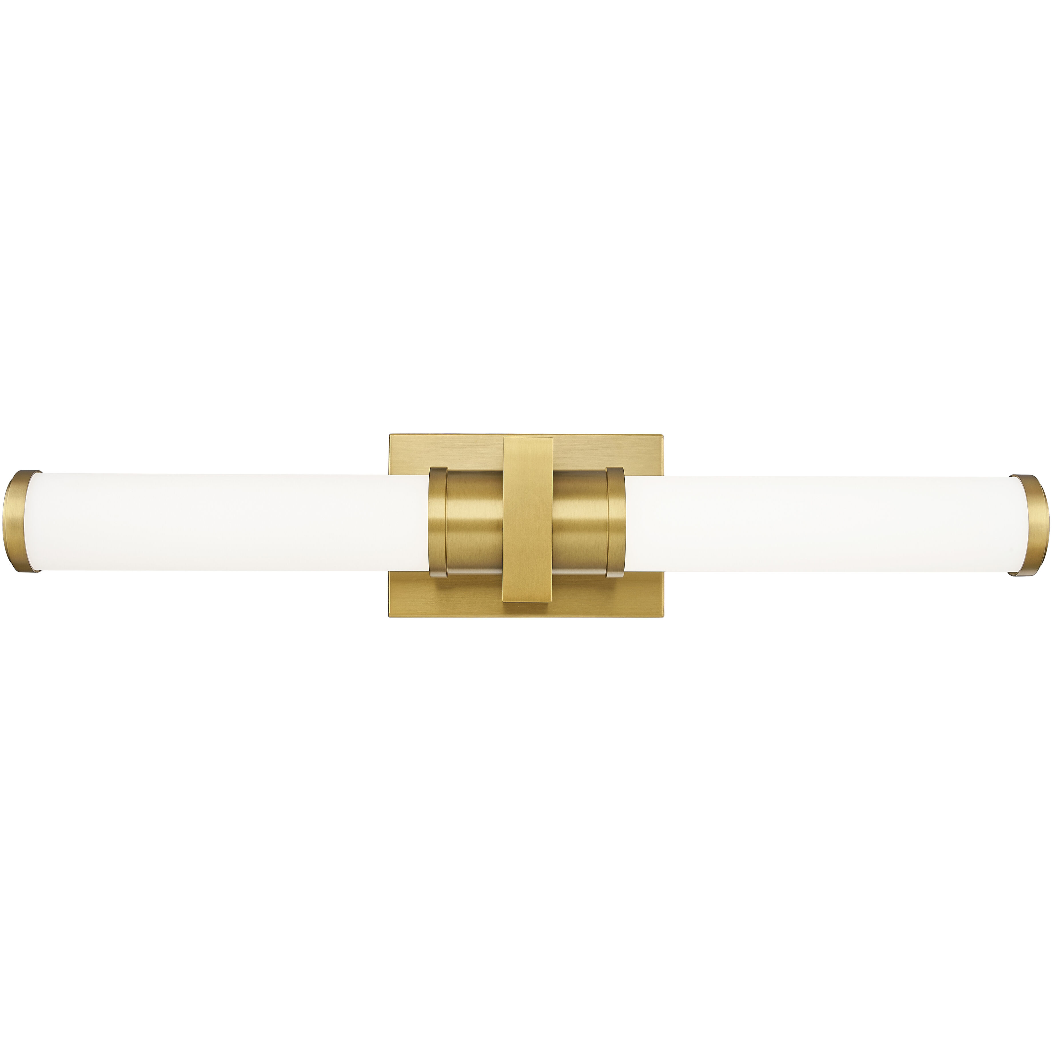 Idris LED 25.5 inch Modern Gold Bath Vanity Wall Light
