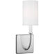 Greenwich 1 Light 5 inch Brushed Nickel Bath Vanity Wall Light