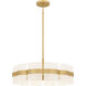 Sweeney 6 Light 30 inch Soft Gold Pendant Ceiling Light