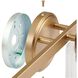Bedminster 3 Light 24 inch Champagne Gold Vanity Light Wall Light
