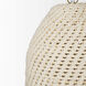 Tosha 12.5 inch Taupe Pendant Light Ceiling Light
