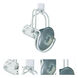 Cal Track 1 Light White Track Ceiling Light