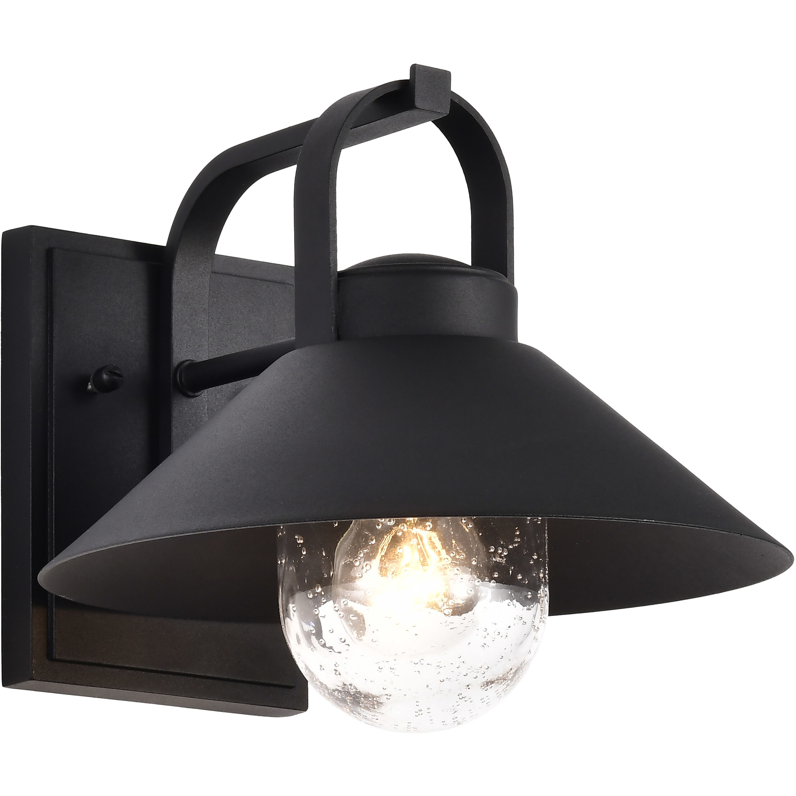 Ridge 8.88 inch Black Outdoor Wall Light