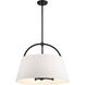 Headington 4 Light 24 inch Coal Island Light Ceiling Light