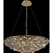 Ciottolo 8 Light 24 inch Brushed Champagne Gold Pendant Ceiling Light